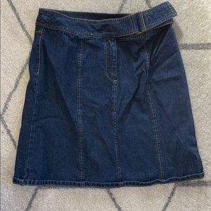 Jean skirt